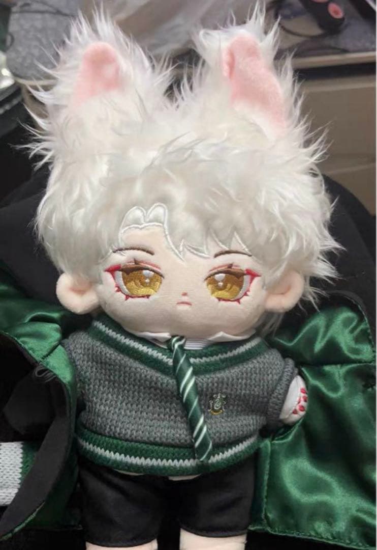 新品 15cm 着せ替え 着ぐるみ ぬい 服 スリザリン ハリーポッター