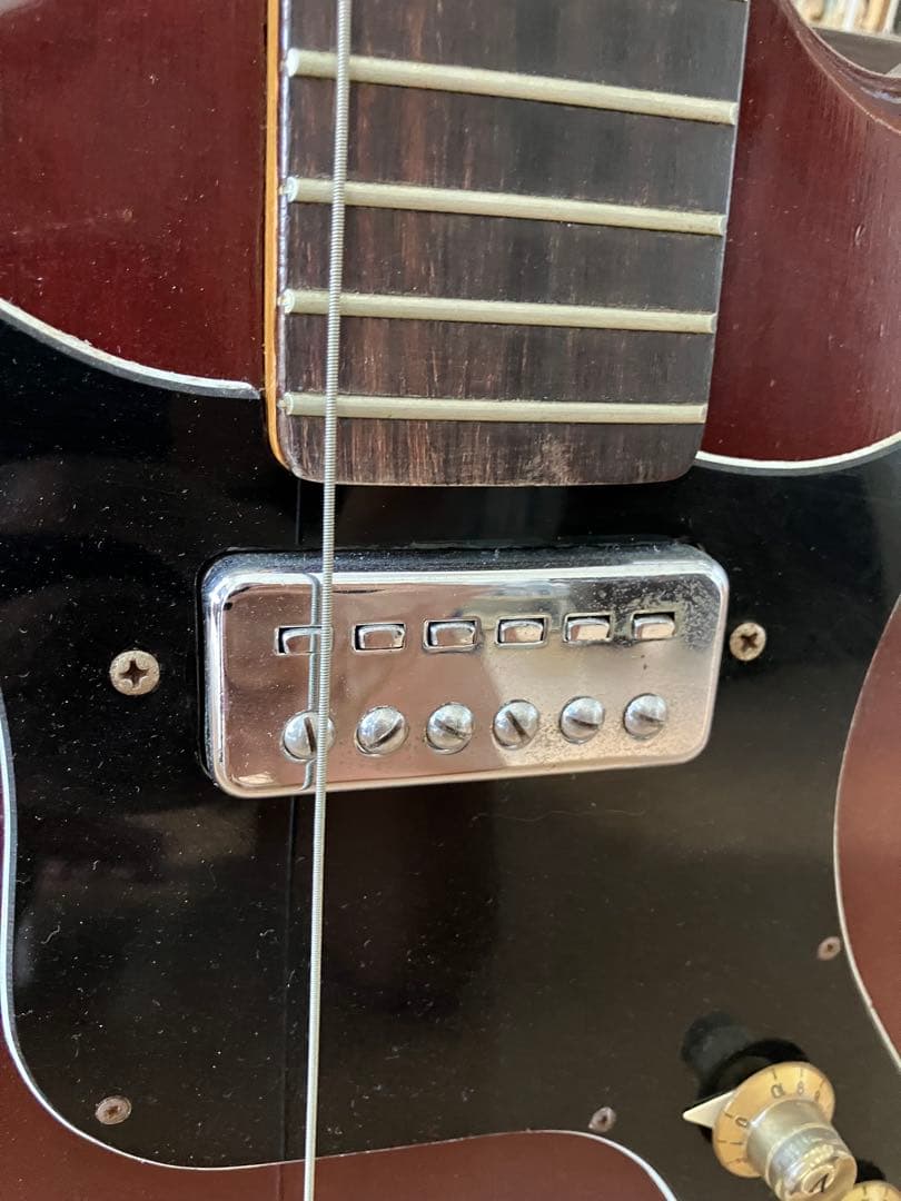 Grantson エレキギター バーガンディ