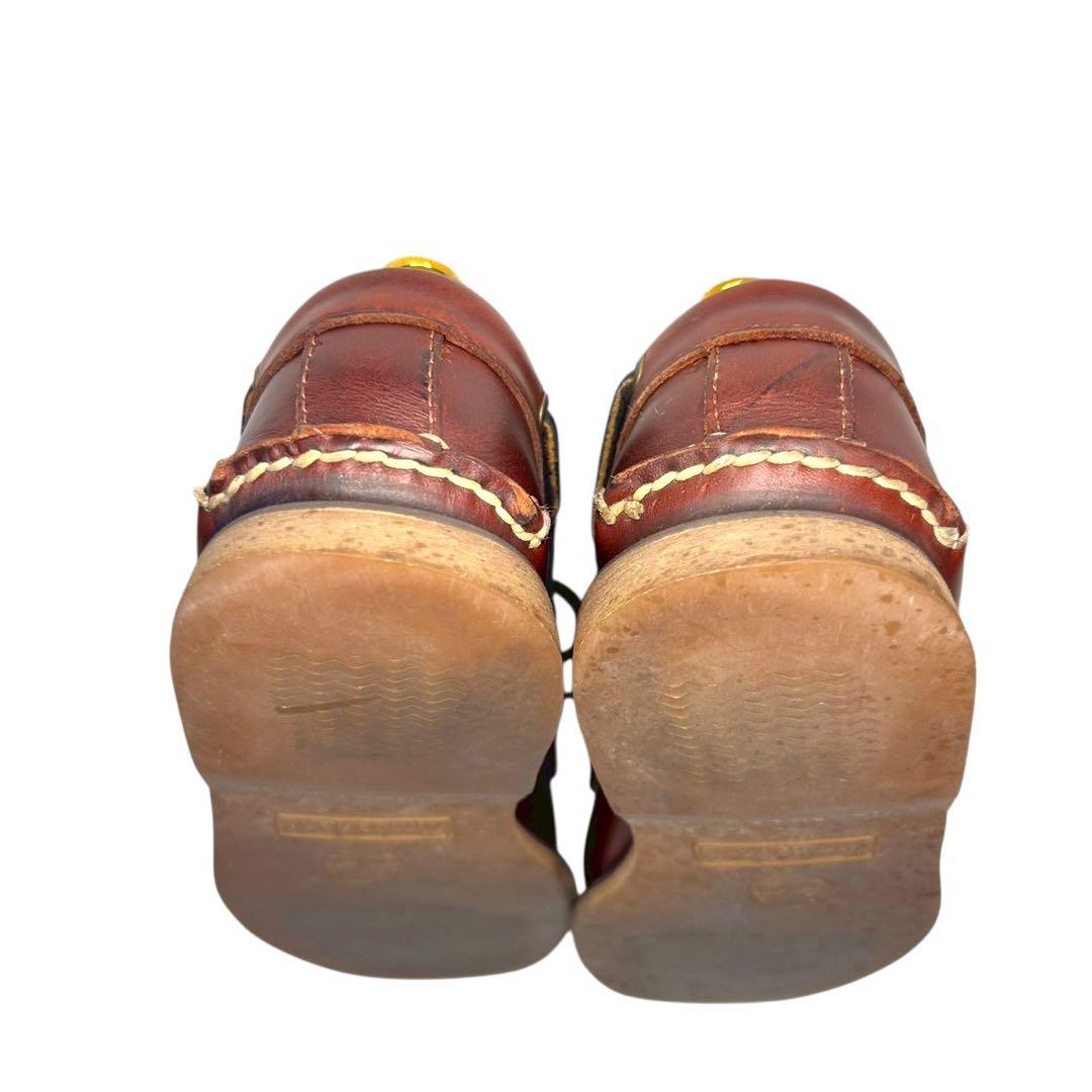 Timberlandティンバーランド2eye デッキシューズ　ブラウン赤茶