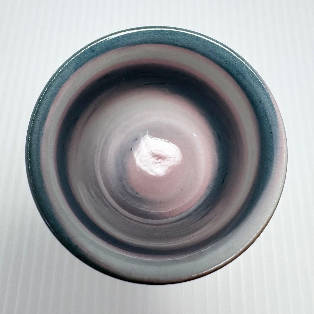 未使用 リキュールグラス 【人間国宝】徳田八十吉 お猪口 酒器 2個セット