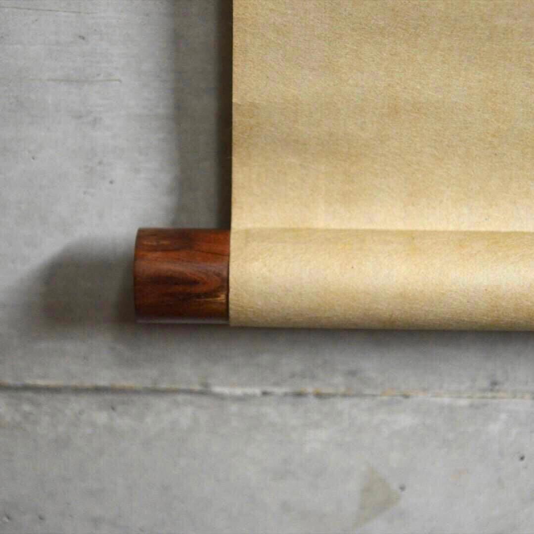 作者不詳　水墨画　山水　風景画　掛け軸　日本画