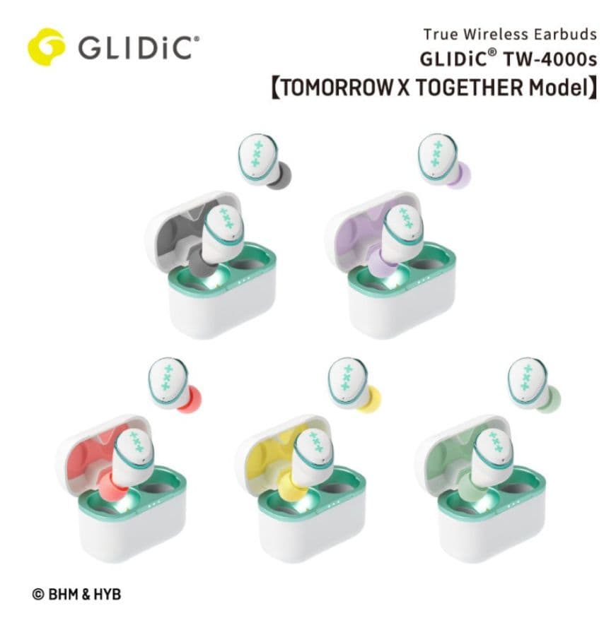 TXT GLIDiC グライディック ワイヤレスイヤホン ヨンジュンVer