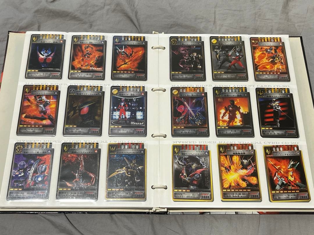 仮面ライダー龍騎 コンプリート カード ファイル アドベントカード　まとめ売り