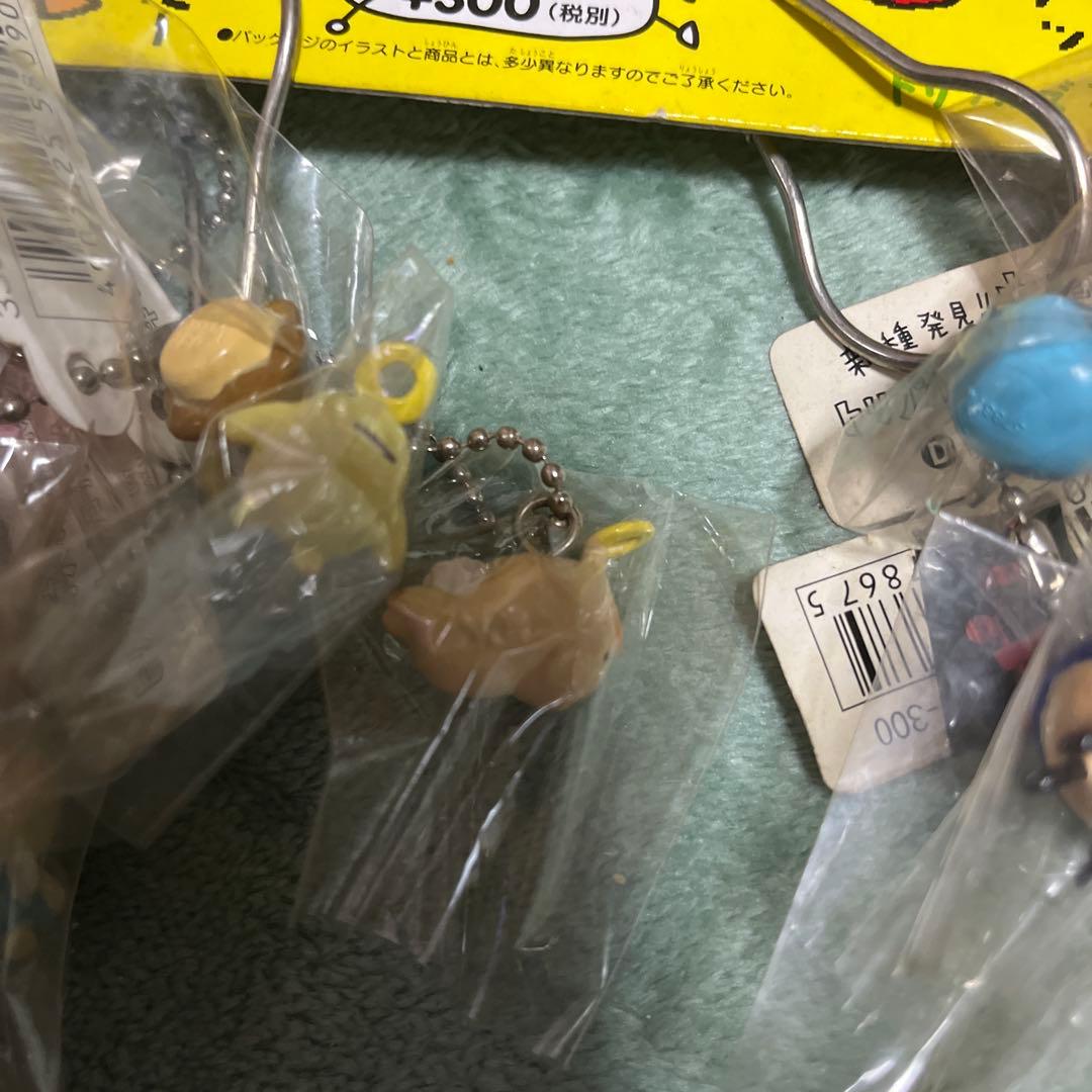 たまごっちバンダイ トリプルキャラコットキーチェーン 1997年製