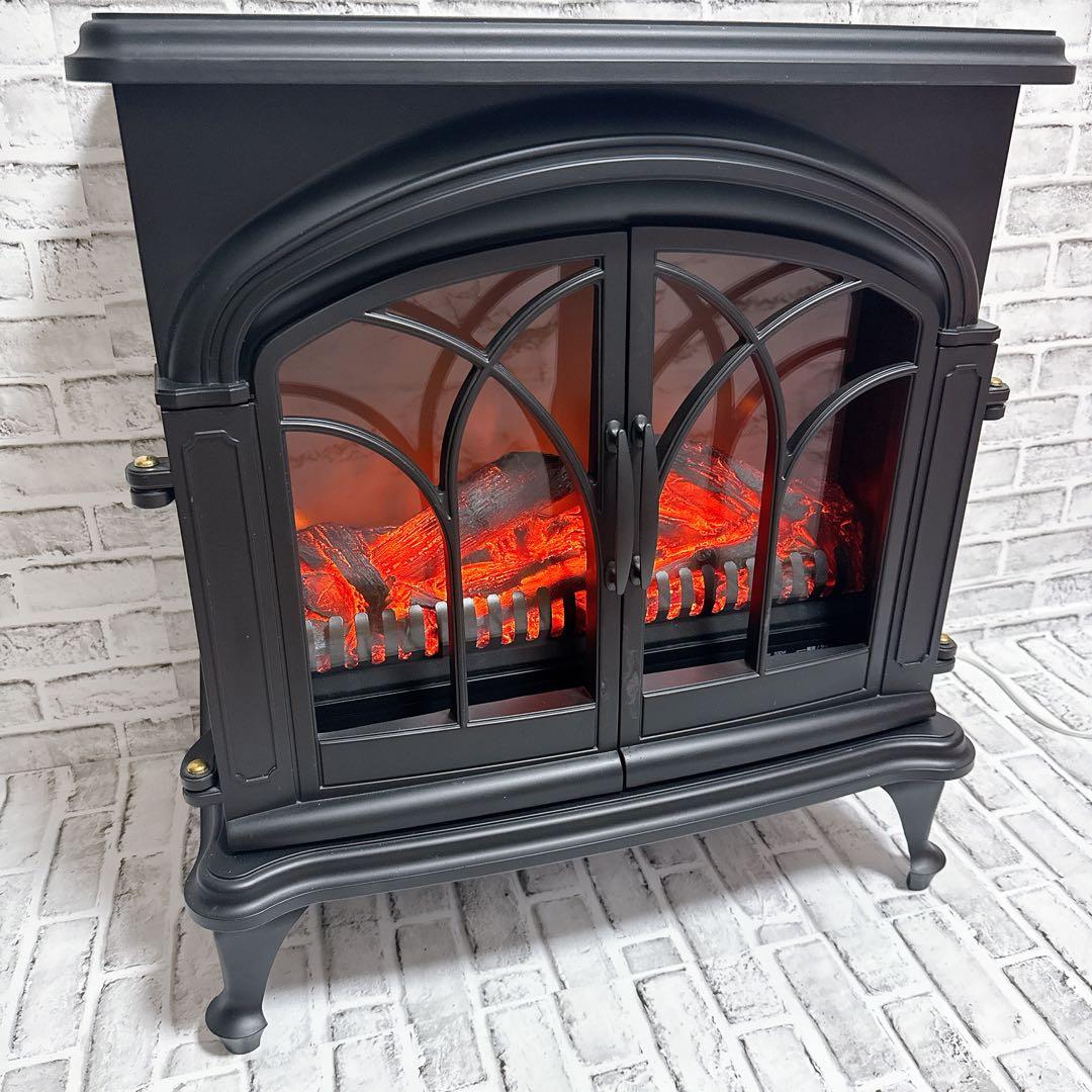 ニトリ ワイド暖炉型ファンヒーター IQ BK BLT-999B-3-BK お近くで