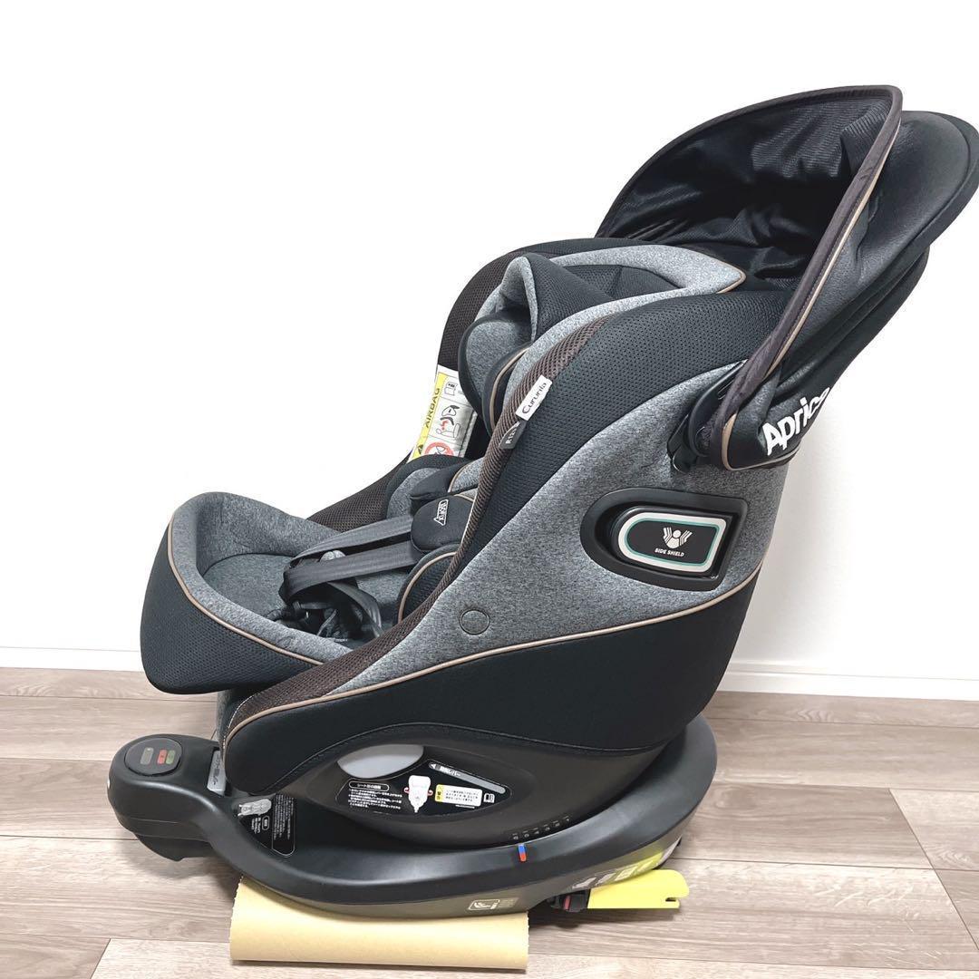 【美品】 Aprica クルリラ プロテクト　チャイルドシート　R129