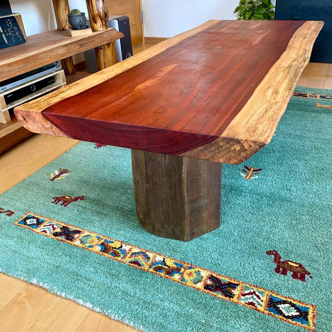 A*F様 天然木　パドック　一枚板　テーブル　無垢　107