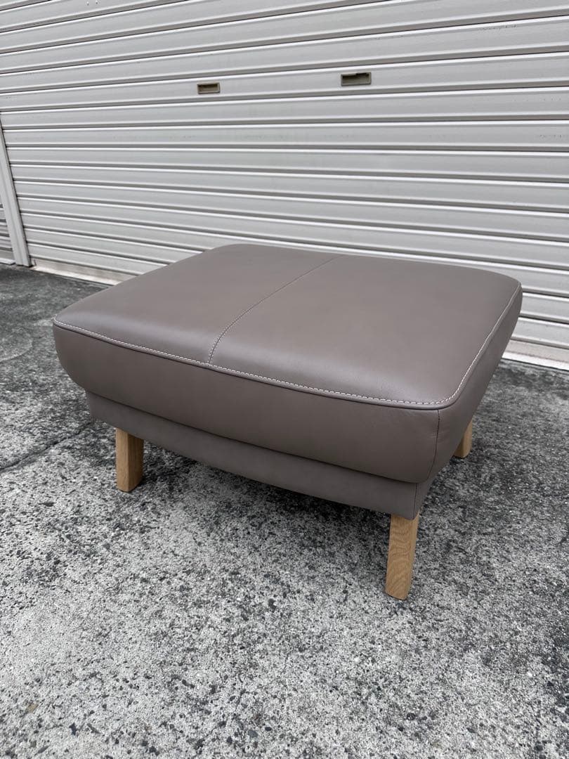 カリモク ZU46モデル オットマン ② 極美品　junyun