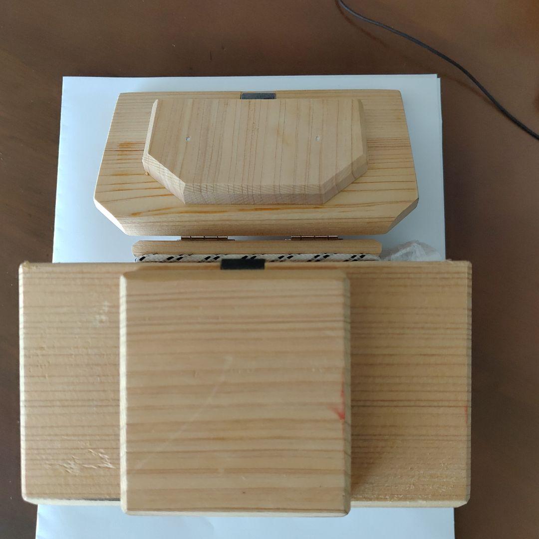 木製 餌箱釣り餌用入れ物 黒鯛工房 88 W のおまけです 黒鯛工房