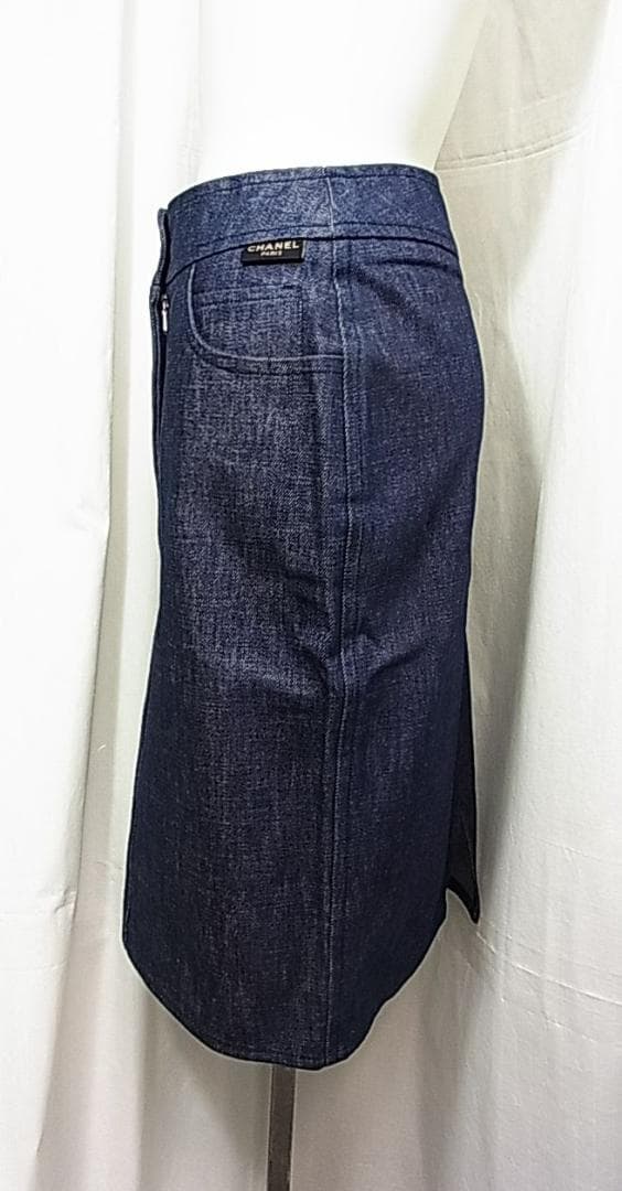 ★正規品極美品シャネル　CHANEL　デニムスカート　36サイズ　99P