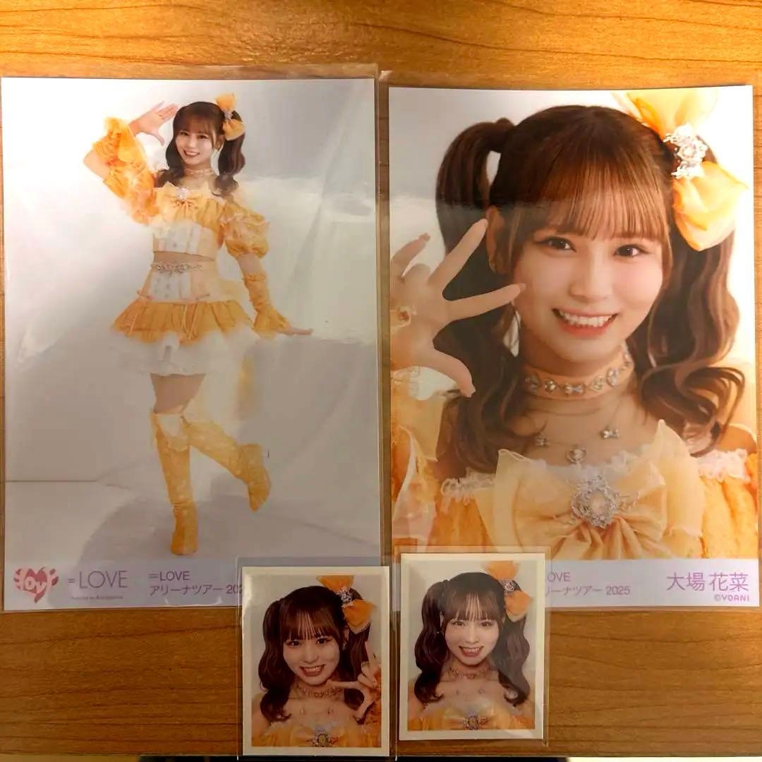 大場花菜 魔法少女 生写真 IDフォト セミコンプ TTツアー イコラブ