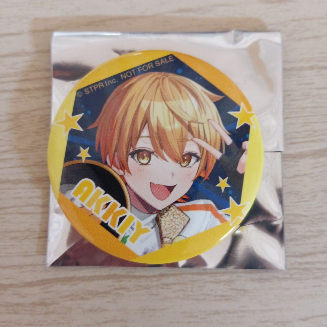 アンプタックカラーズ アンプ あっきぃ アニメイト特典 缶バッジ