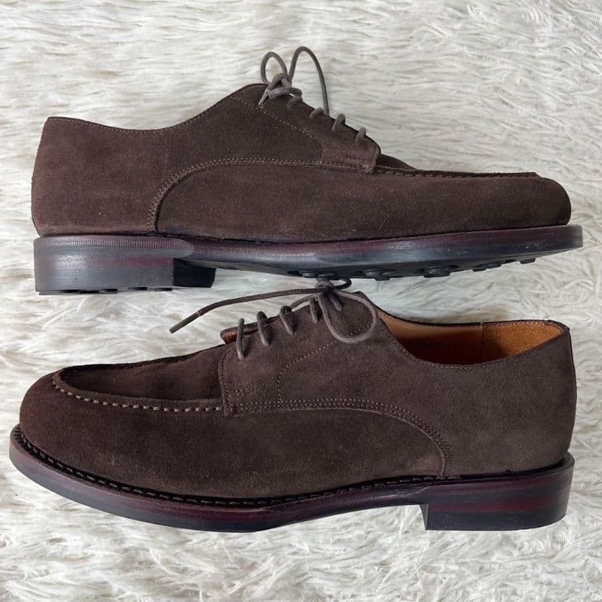 【本日限定セール】ジャランスリウァヤ スエード　Uチップ グリーンレーベル別注