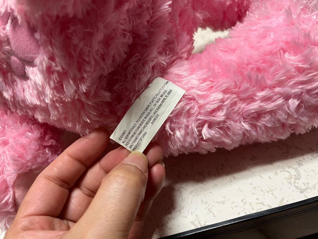 希少　最終値下げ　海外ベア　ディズニーベア　ディズニーダッフィ ピンク