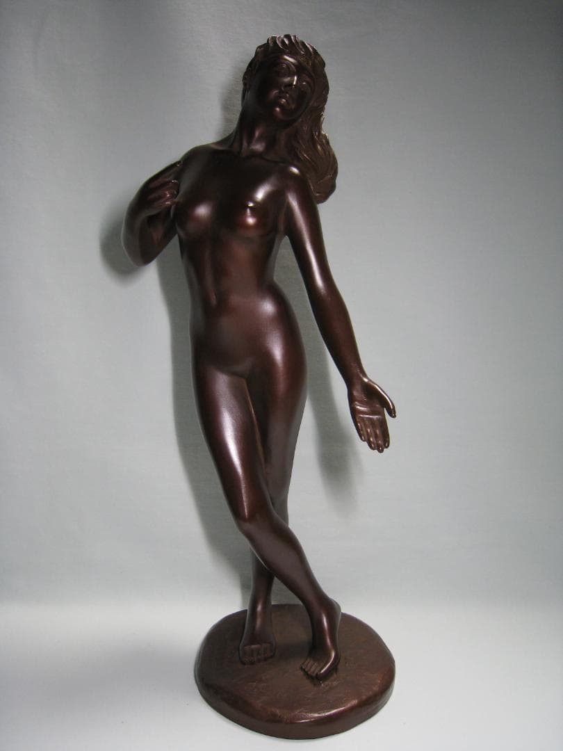 鋳銅（ブロンズ製）【さわやか】清河宗翠　爽やかさと官能美の作品 鋳銅（ブロンズ製）【さわやか】清河宗翠爽やかさと官能美の作品