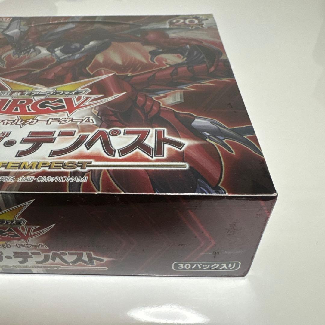 新品未開封　初版　絶版　レイジングテンペストシュリンク付き1 BOX