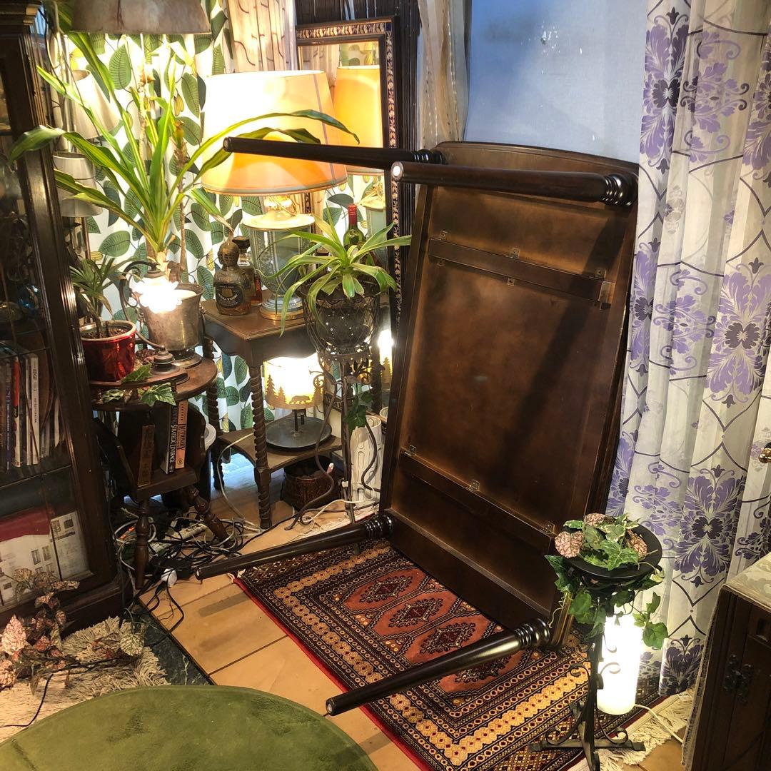 オールドヴィンテージ 柏木工 スピンドルレッグ　ダイニングテーブル