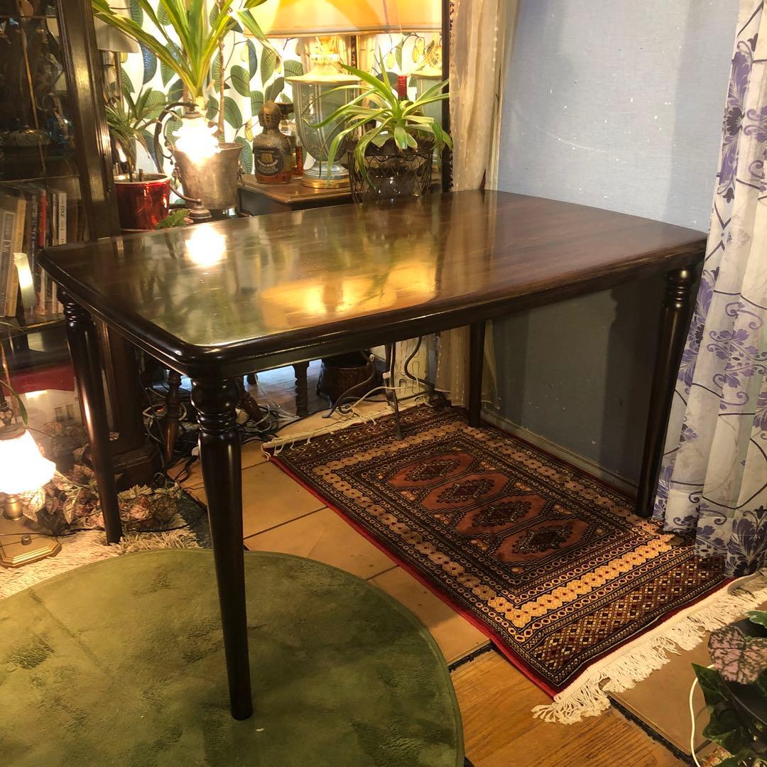 オールドヴィンテージ 柏木工 スピンドルレッグ　ダイニングテーブル