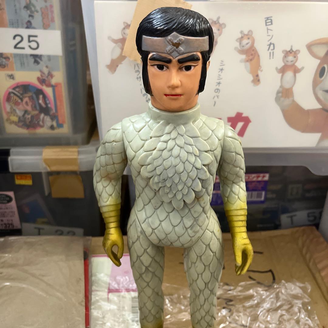 変身忍者嵐　面取れ　ジャイアントサイズ　当時物