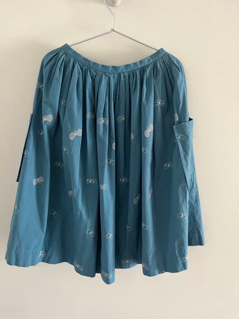 ミナペルホネン スカート ちょうちょ