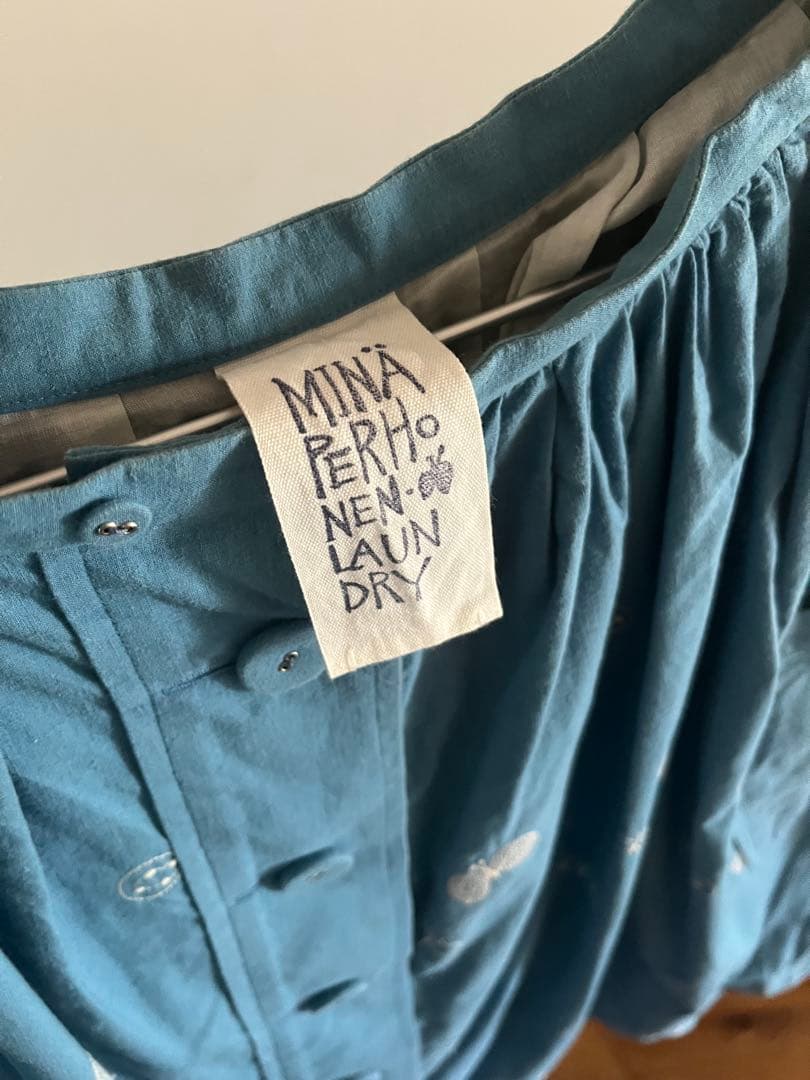 ミナペルホネン スカート ちょうちょ