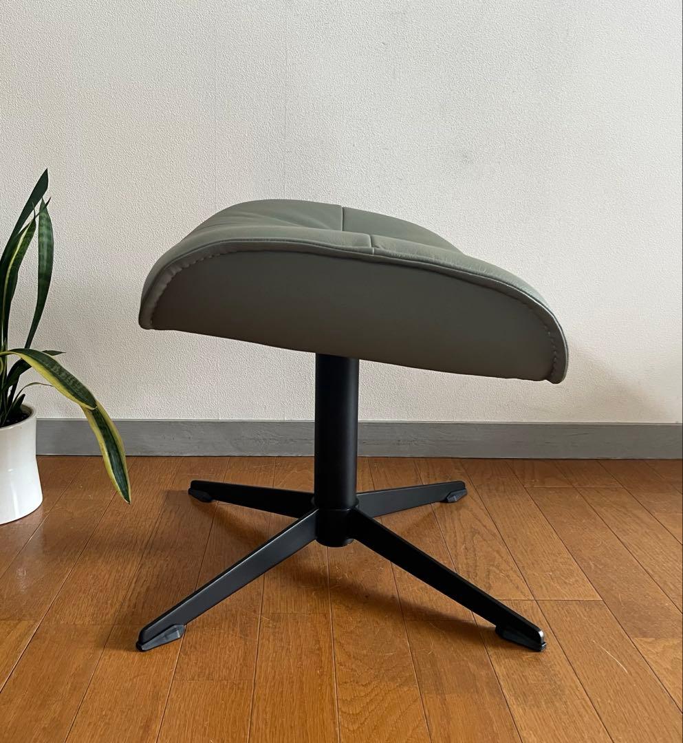 galaxy 本革　オットマン　ノルウェー　北欧　美品　2025年製　エコーネス