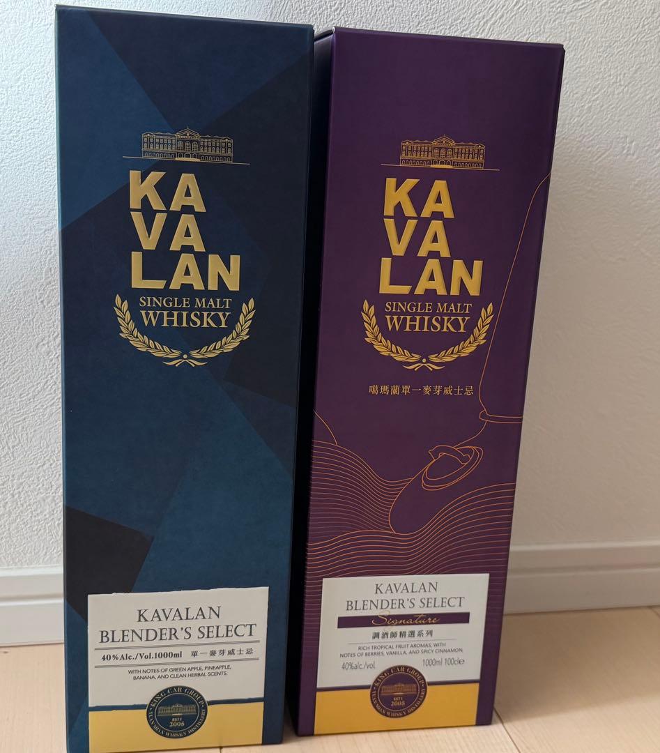 カバラン シングルモルトウイスキー ブレンダーズセレクト 1000ml 2本
