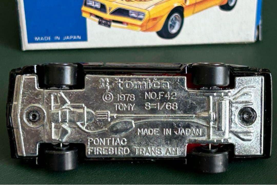 トミカ ポンティアック ファイアーバード トランザム 黒 輸出