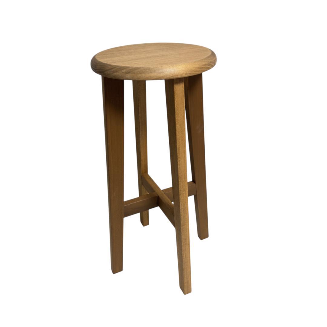 美品　松野屋 丸椅子 大サイズ ハイスツール カウンターチェア バーチェア