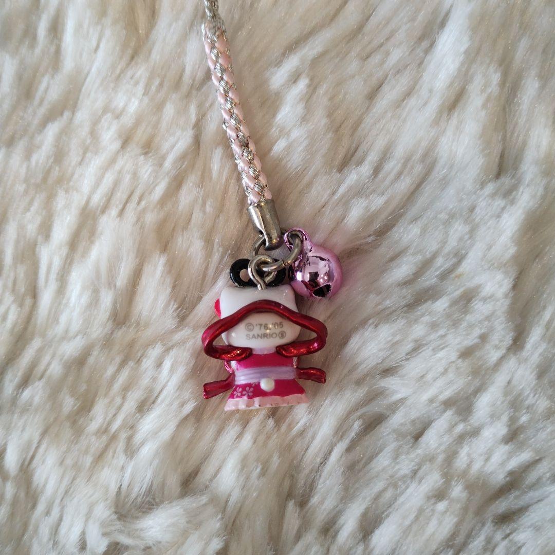 ご当地キティ 浦島太郎伝説 ペア根付けストラップ セット 乙姫 丹後・橋立 レア