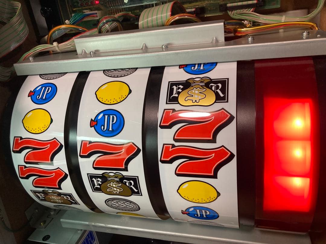 希少レア!! パチスロ実機 裏物 スーパーリノ レモン2連ver 家庭用電源