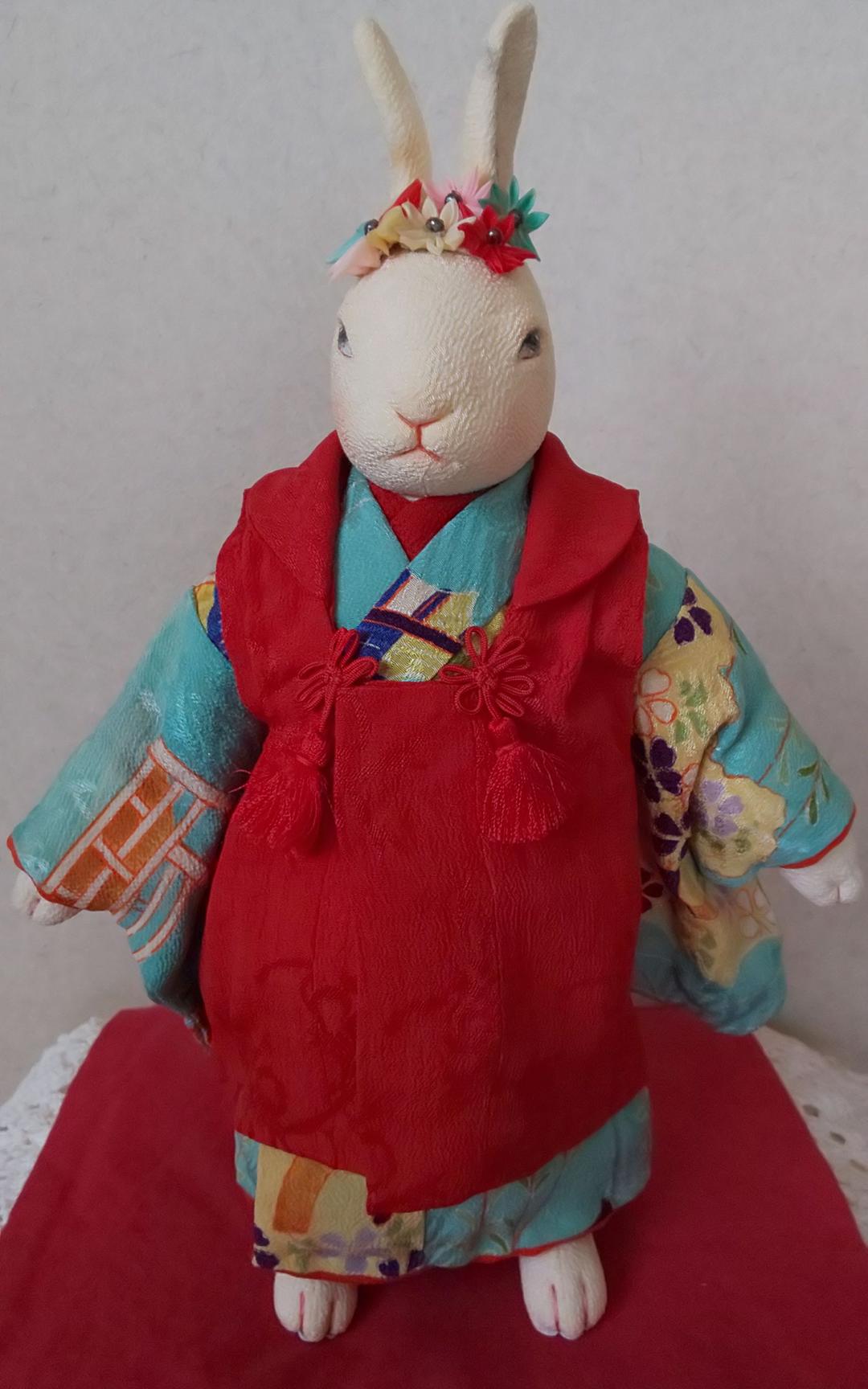 テディベア作家 アーティストベア 狛犬 ハンドメイド ぬいぐるみ