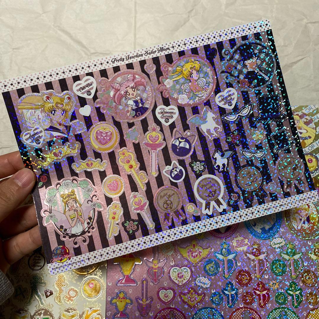 セーラームーン セーラー戦士 ジャンボカードダス 8枚セット 平成当時
