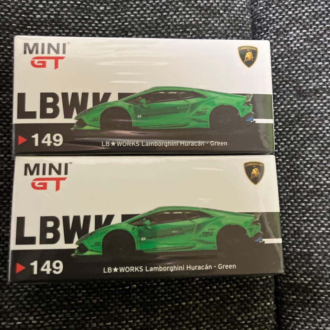 MINI GT LB★WORKS Lamborghini Huracán 4台