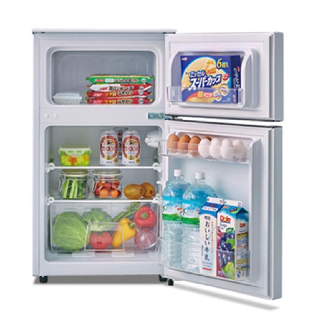 送料込　Hisense 2ドア 冷凍冷蔵庫 93L HR-B95A 2020年製