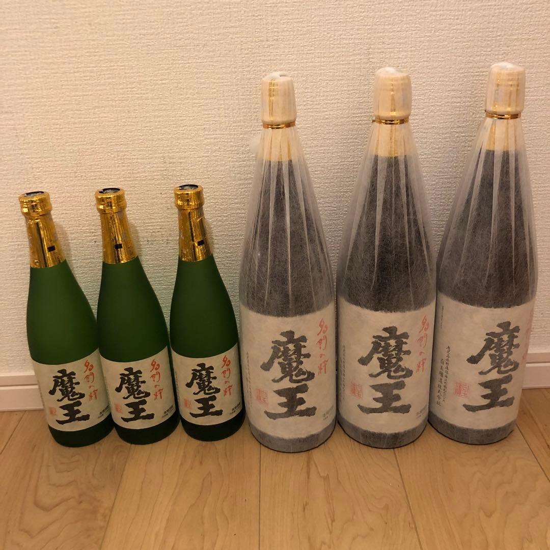 魔王 焼酎 720ml 1800ml 各3本セット