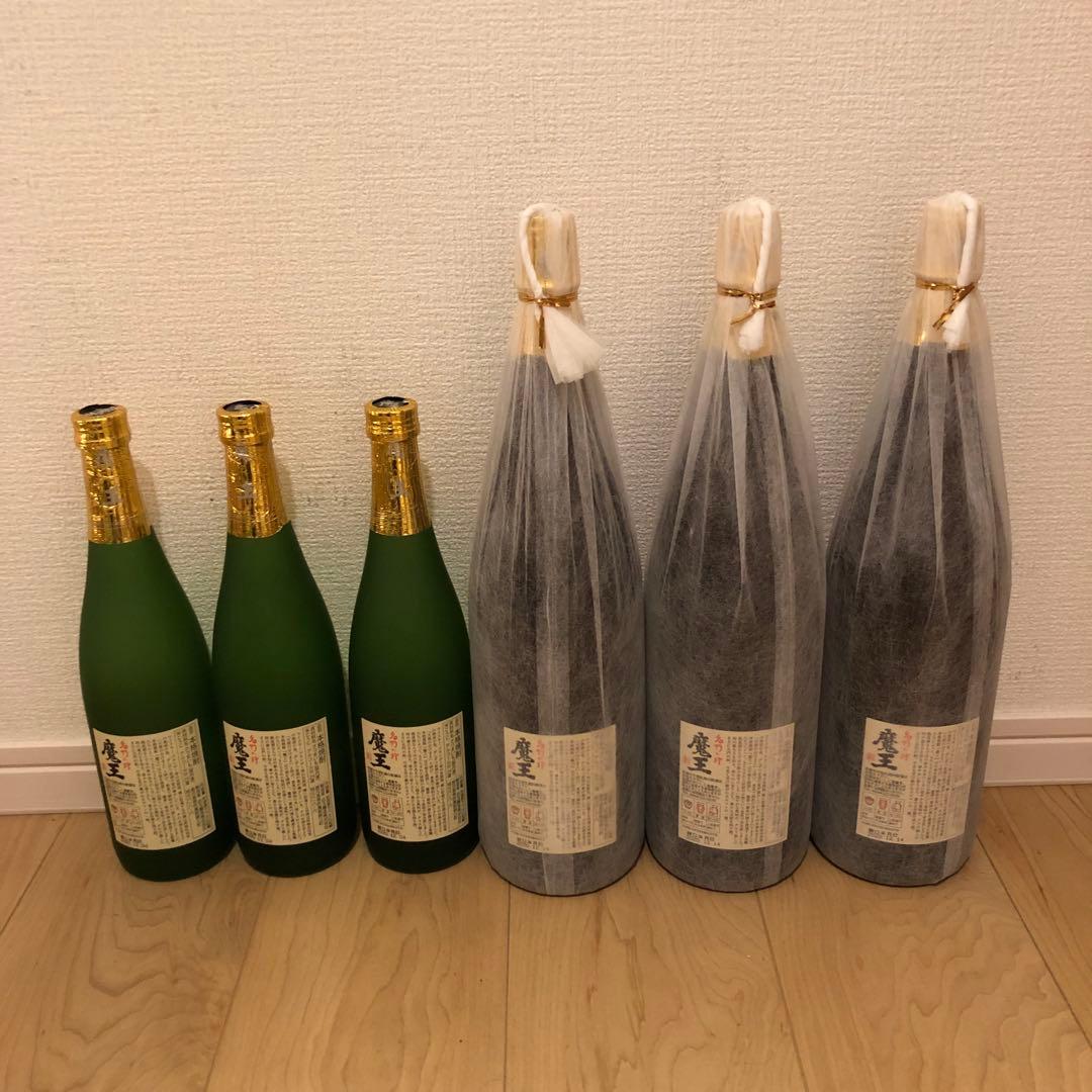 魔王 焼酎 720ml 1800ml 各3本セット
