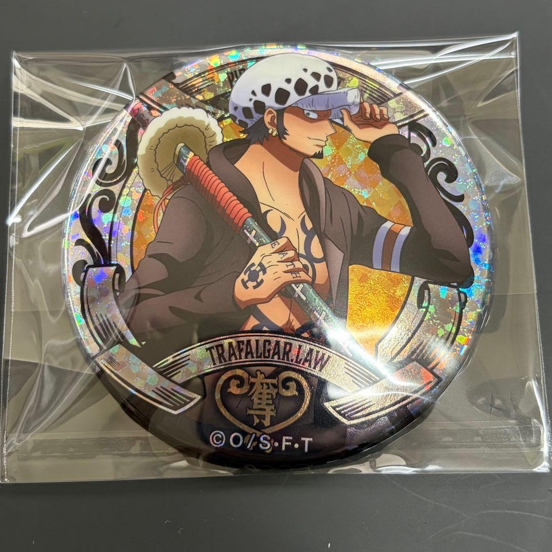 ワンピース 輩缶バッジ SHINE トラファルガー・ロー - メルカリ