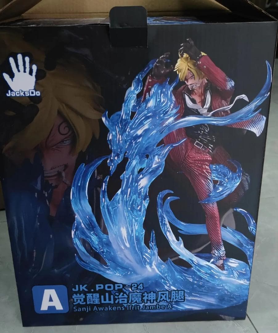 ワンピース 麦わら海賊団 鬼ヶ島 サンジ ガレージキット フィギュア A