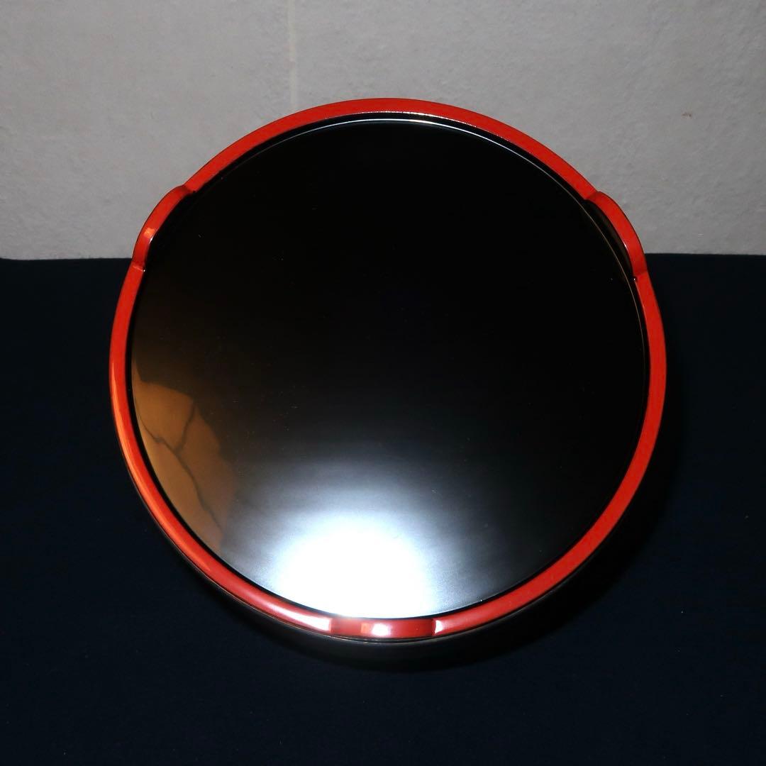 茶道具】橋田勝博作 輪島塗 朱銀手桶