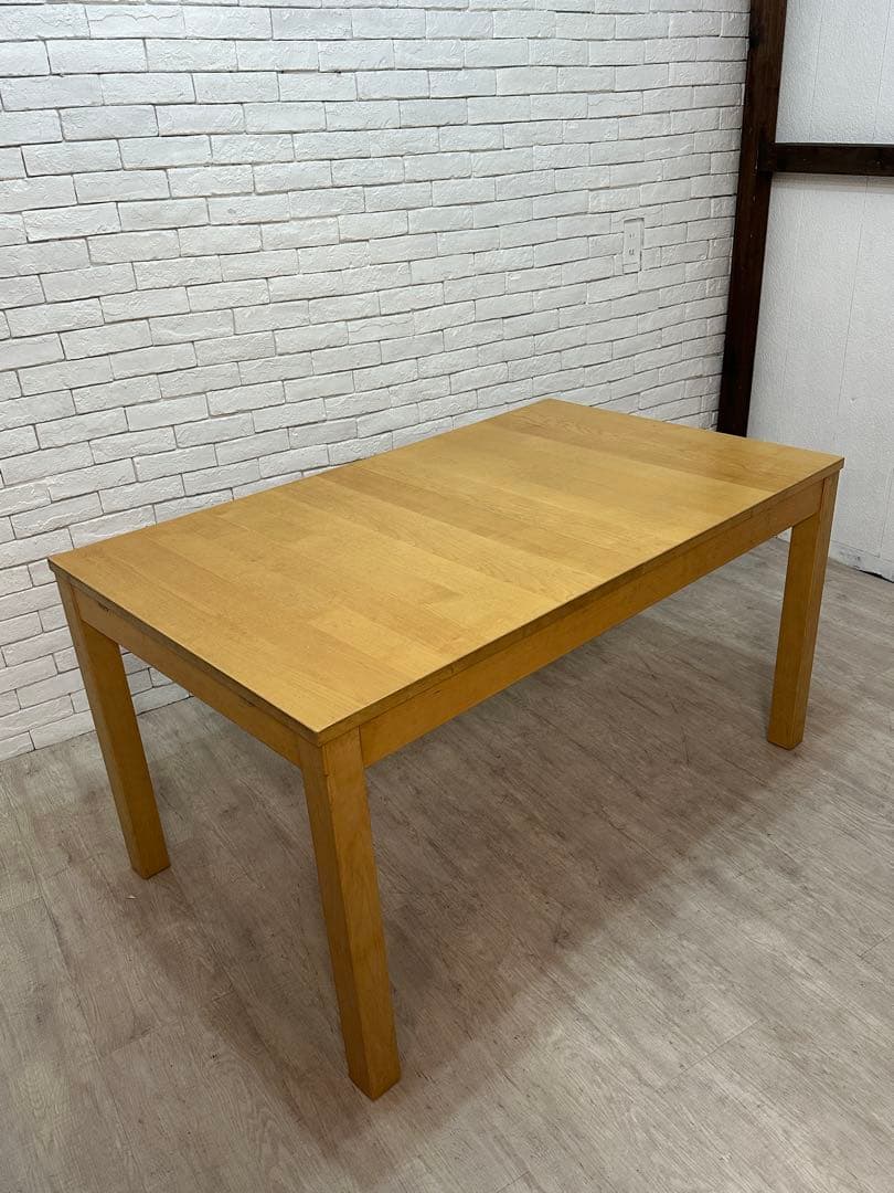 【東京都23区配送無料】IKEA ダイニングテーブル　伸長式　机　デスク　作業台