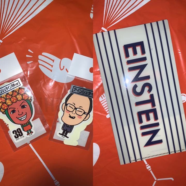 アインシュタイン河井さんグッズ