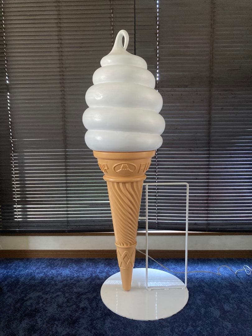 送料込み 大型 ソフトクリーム 置物 看板 アイスクリーム 店舗 キッチンカー Lサイズ】ソフトクリーム アイスクリーム 菓子 スイーツ 店舗 キッチン