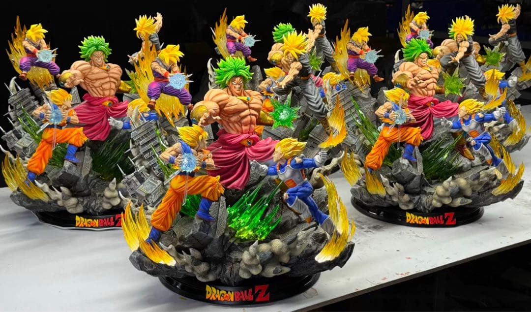 ドラゴンボール ブロリー ガレキ ガレージキット スタチュー X③④