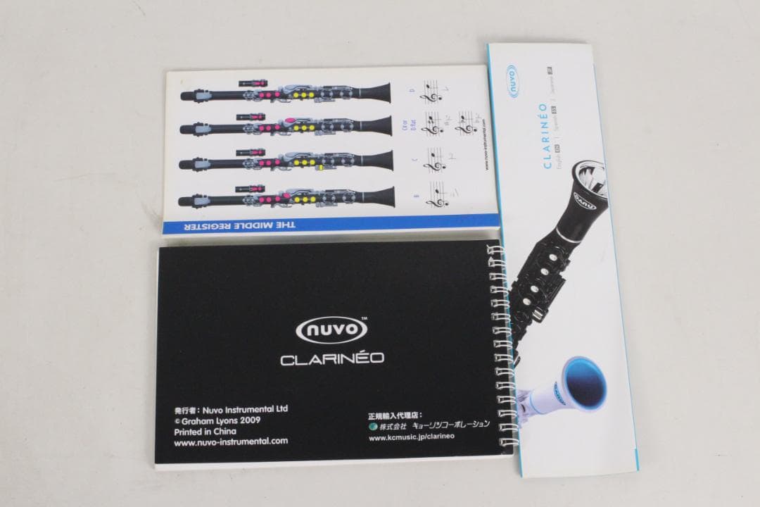 ◎nuvo プラスチック製クラリネット クラリネオ