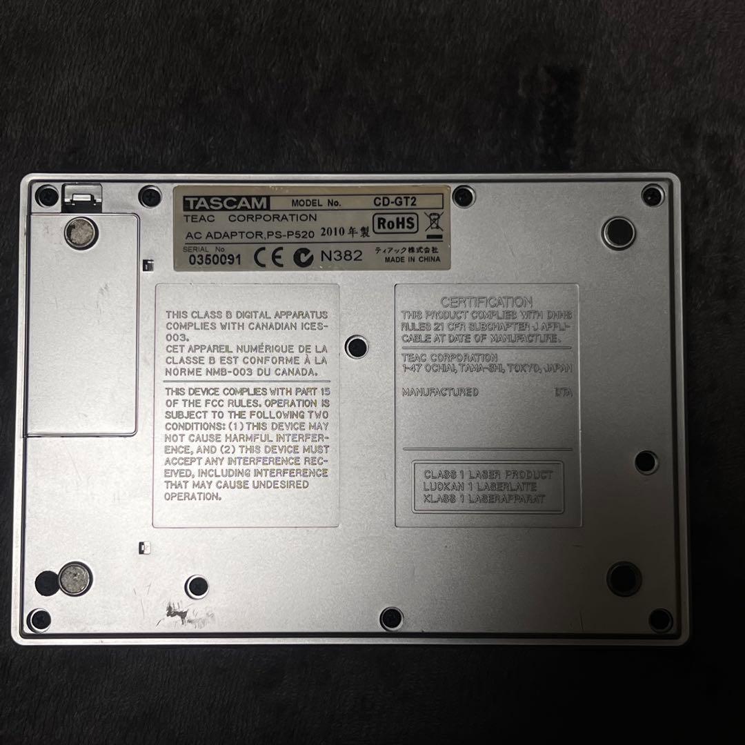 TASCAM CD-GT2 ポータブルギタートレーナー