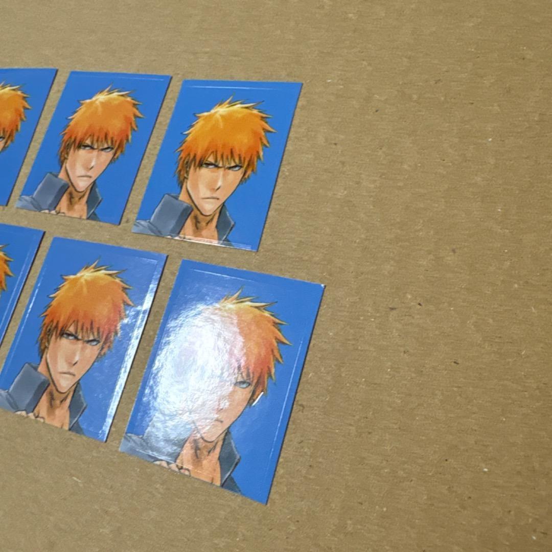 最強ジャンプ付録 顔写真風ステッカー 証明写真 BLEACH 黒崎一護