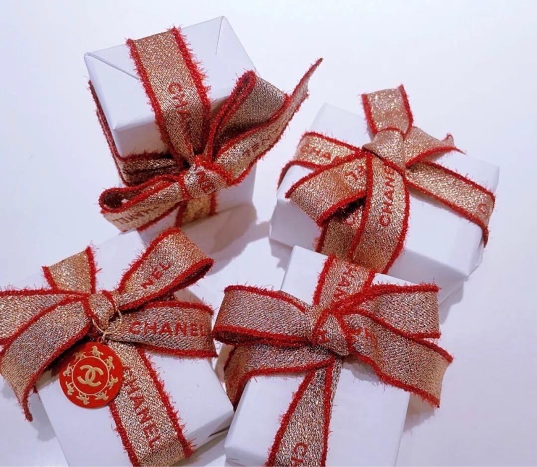 シャネル ニューイヤー限定ラッピングリボン1ロール50メートル - メルカリ