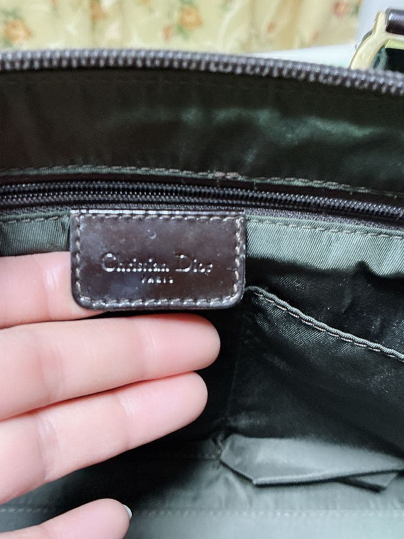 ディオールdiorブラウン ハンドバッグ