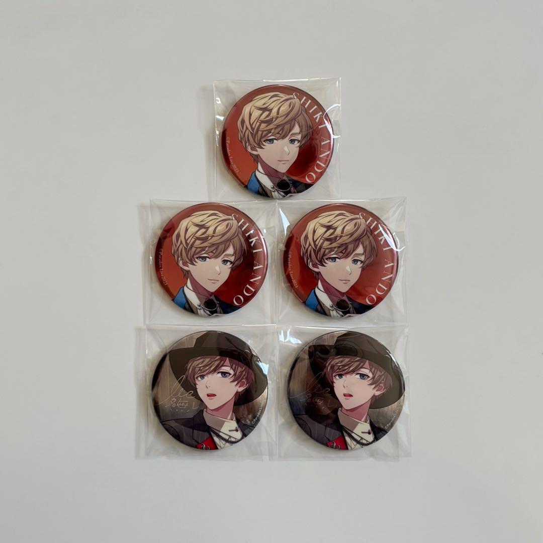 翌日発送】 パラライ 4周年 6周年 缶バッジ 闇堂四季 - メルカリ